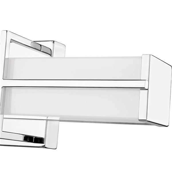 Z-Lite Harrison 18-in Chrome  1-Light Vanity Light