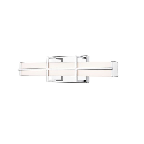 Z-Lite Harrison 18-in Chrome  1-Light Vanity Light