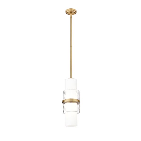 Z-Lite Cayden Modern Gold 1-Light Pendant Light