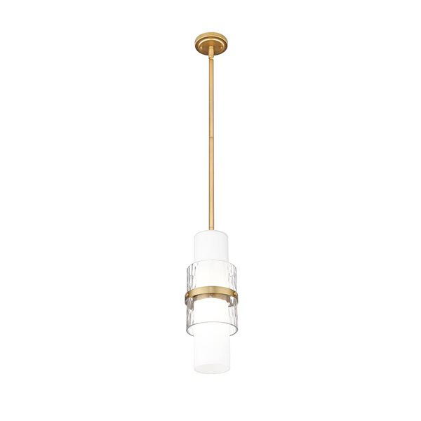 Z-Lite Cayden Modern Gold 1-Light Pendant Light