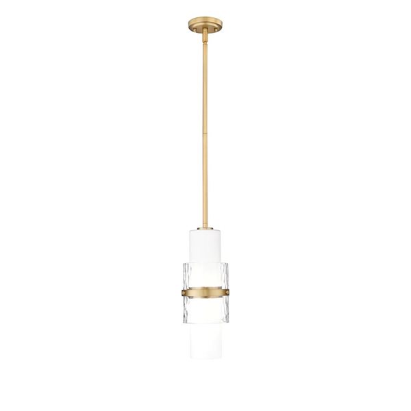 Z-Lite Cayden Modern Gold 1-Light Pendant Light