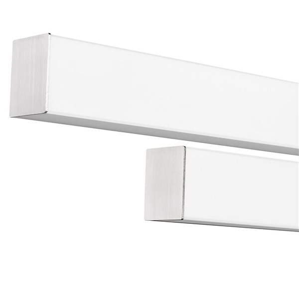 Z-Lite Zane 18-in Brushed Nickel 2-Light Vanity Light