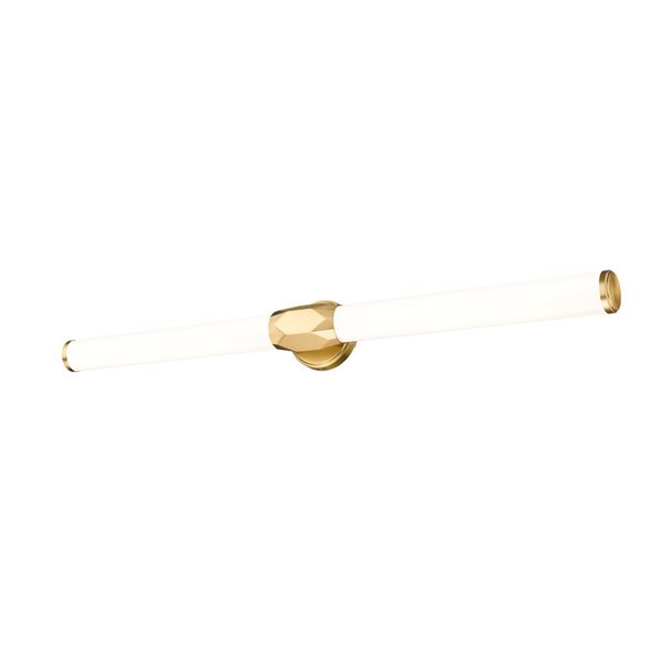 Z-Lite Cooper 40-in Modern Gold 1-Light Vanity Light