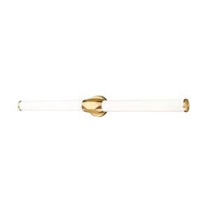 Z-Lite Cooper 40-in Modern Gold 1-Light Vanity Light