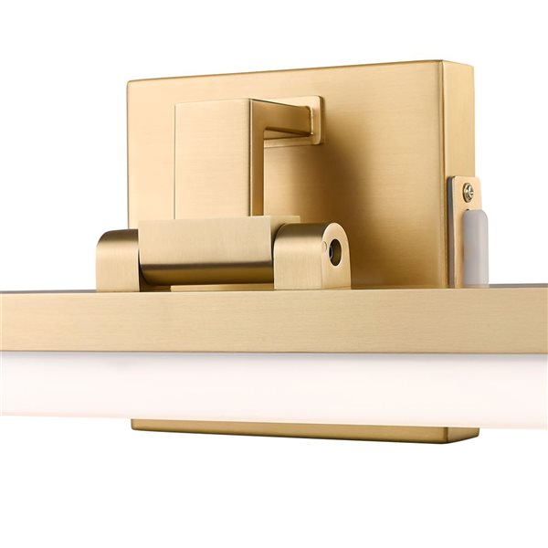 Z-Lite Liam 40-in Modern Gold 1-Light Vanity Light