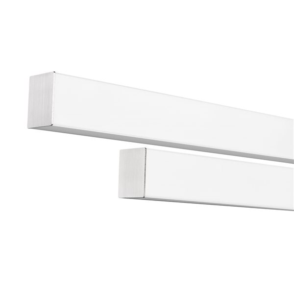 Z-Lite Zane 32-in Brushed Nickel 2-Light Vanity Light