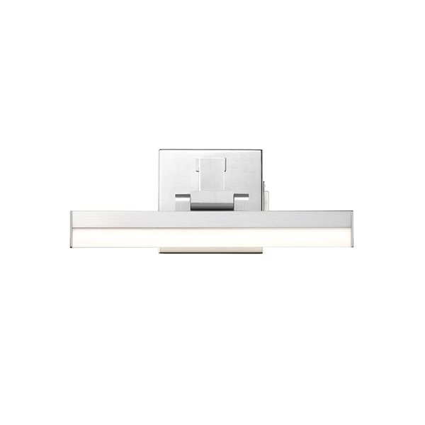 Z-Lite Liam 13-in Brushed Nickel 1-Light Vanity Light