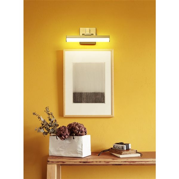 Z-Lite Liam 13-in Modern Gold 1-Light Vanity Light