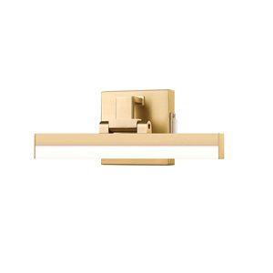 Z-Lite Liam 13-in Modern Gold 1-Light Vanity Light