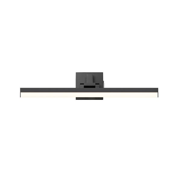 Z-Lite Liam 25-in Matte Black 1-Light Vanity Light