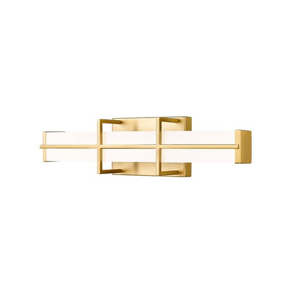 Z-Lite Harrison 18-in Modern Gold 1-Light Vanity Light