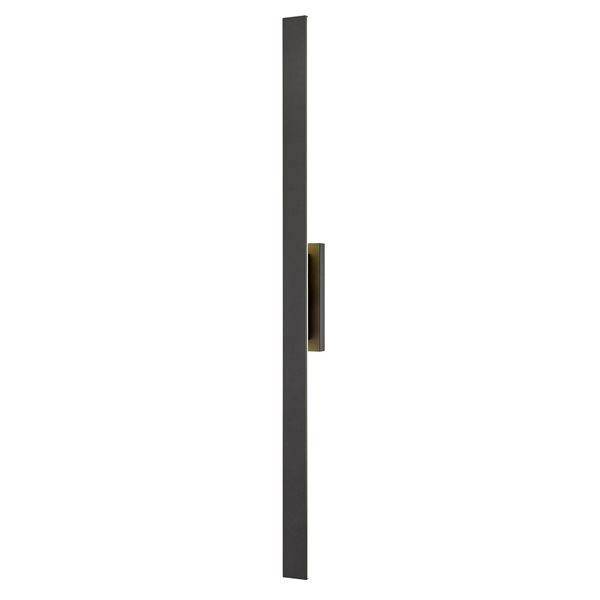 Z-Lite Stylet 4.75-in 18W Sand Black 4-Light Outdoor Wall-Light