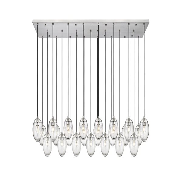 Z-Lite Arden Brushed Nickel 23-Light Linear Chandelier