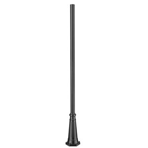 Z-Lite Marine Grade 96-in Black Outdoor Lighting Post