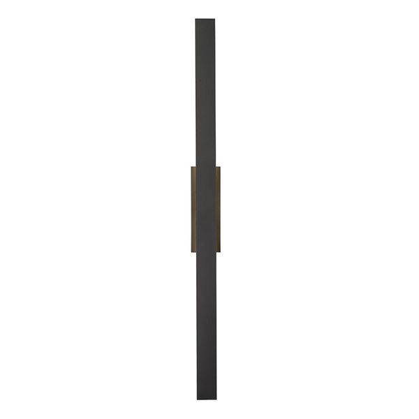 Z-Lite Stylet 4.75-in 15W Sand Black 4-Light Outdoor Wall-Light