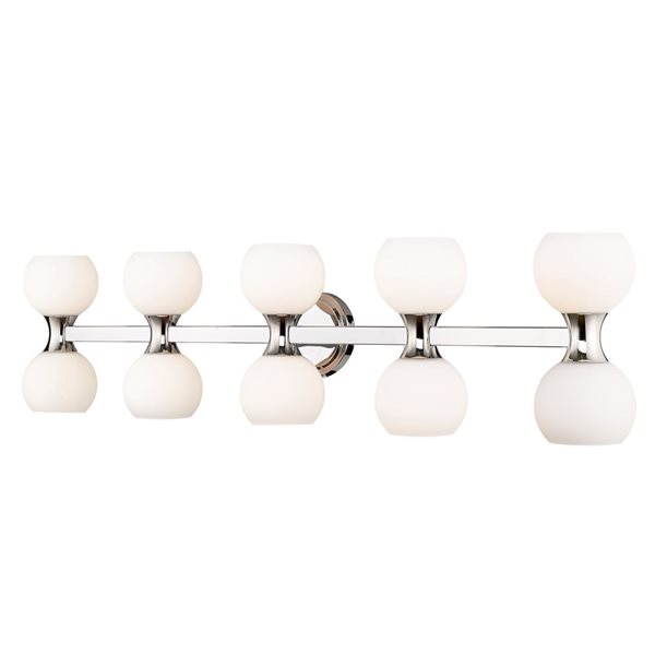 Z-Lite Artemis 45-in Chrome 10-Light Vanity Light