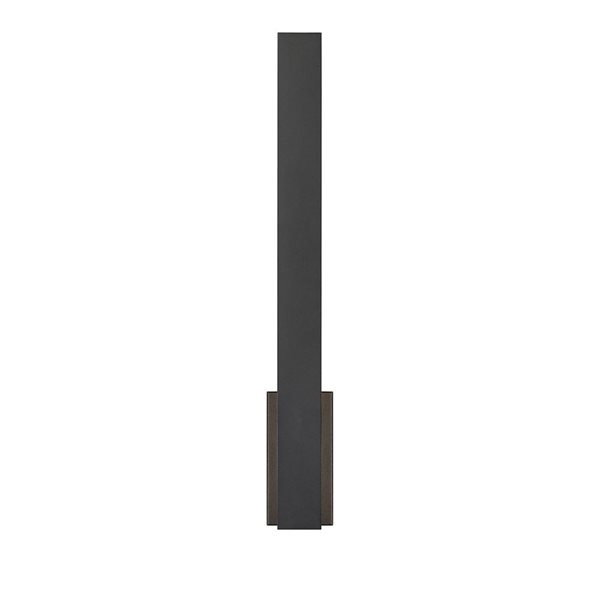 Z-Lite Stylet 4.75-in 18W Sand Black 2-Light Outdoor Wall-Light