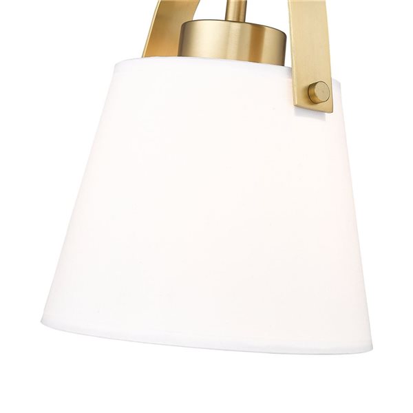 Z-Lite Z-Studio 1 Light Heritage Brass Pendant