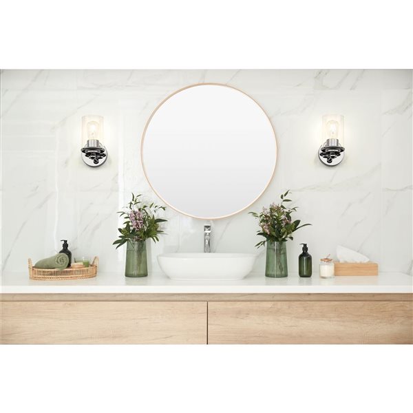 Z-Lite Thayer 1 Light Chrome Vanity