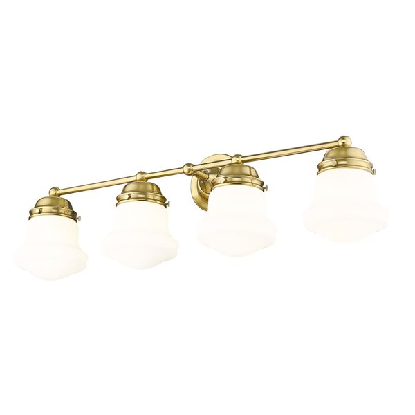 Z-Lite Vaughn 4 Light Luxe Gold Vanity Light