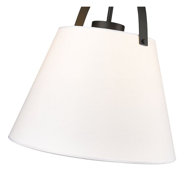 Z-Lite Z-Studio 1 Light Matte Black Pendant