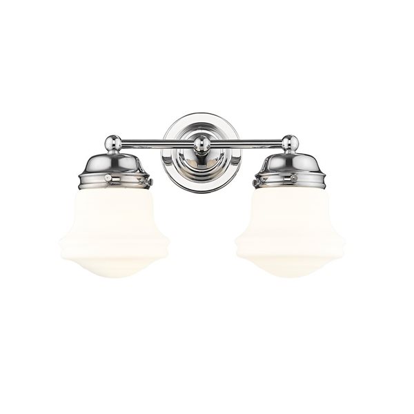 Z-Lite Vaughn 2 Light Chrome Vanity Light