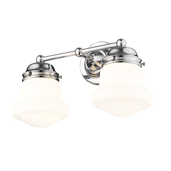 Z-Lite Vaughn 2 Light Chrome Vanity Light