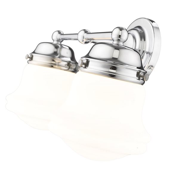 Z-Lite Vaughn 2 Light Chrome Vanity Light