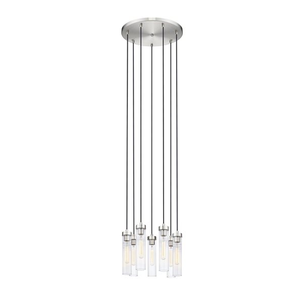 Z-Lite Beau 7 Light Brushed Nickel Chandelier