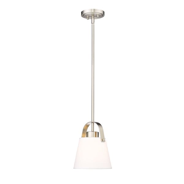 Z-Lite Z-Studio 1 Light Brushed Nickel Pendant