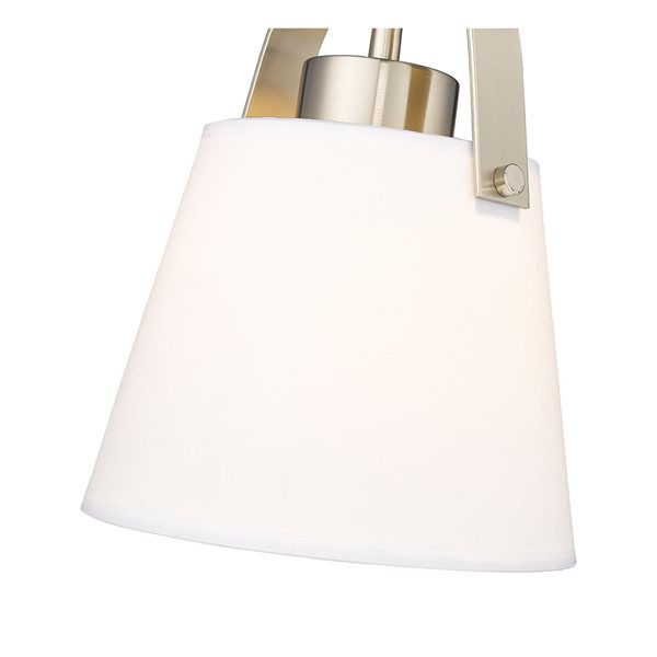 Z-Lite Z-Studio 1 Light Brushed Nickel Pendant