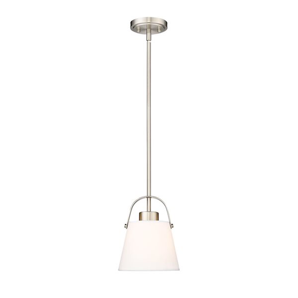 Z-Lite Z-Studio 1 Light Brushed Nickel Pendant