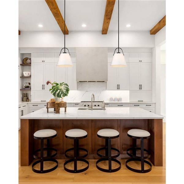 Z-Lite Z-Studio 1 Light Matte Black Pendant