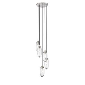 Z-Lite Arden 5 Light Brushed Nickel Chandelier