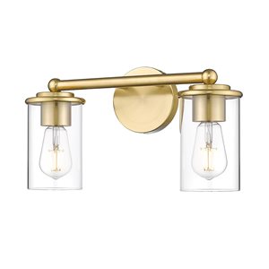 Z-Lite Thayer 2 Light Luxe Gold Vanity Light