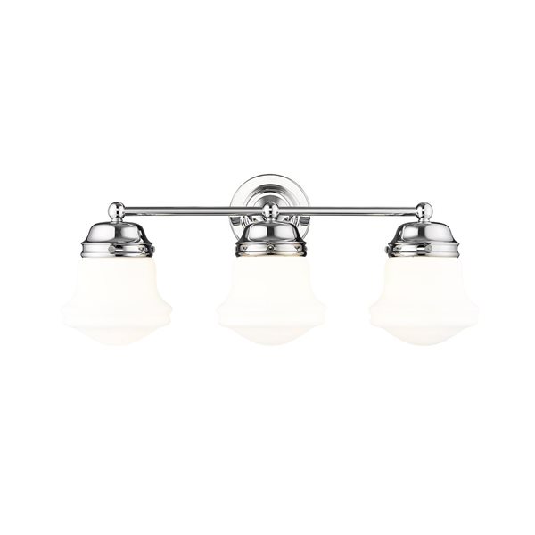 Z-LiteVaughn 3 Light Chrome Vanity Light