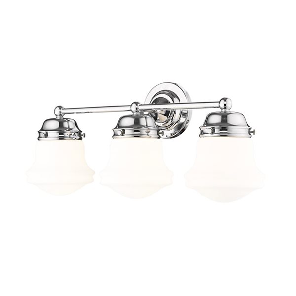 Z-LiteVaughn 3 Light Chrome Vanity Light