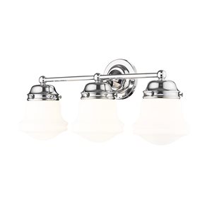 Z-LiteVaughn 3 Light Chrome Vanity Light