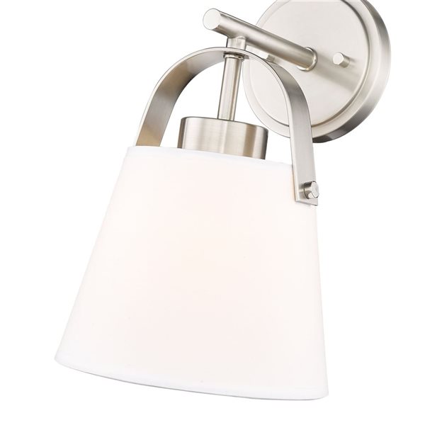 Z-Lite Z-Studio 1 Light Brushed Nickel Wall Sconce