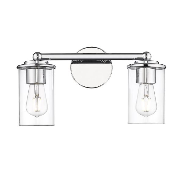 Z-Lite Thayer 2 Light Chrome Vanity Light