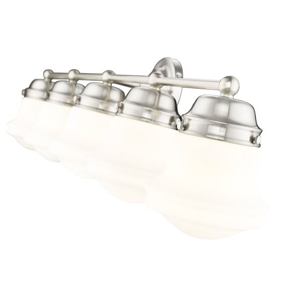 Z-Lite Vaughn 5 Light Brushed Nickel Vanity Light