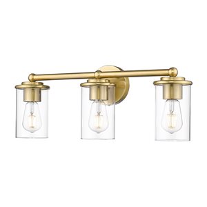 Z-Lite Thayer 3 Light Luxe Gold Vanity Light