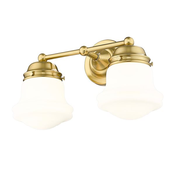 Z-Lite Vaughn 2 Light Luxe Gold Vanity Light