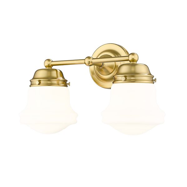 Z-Lite Vaughn 2 Light Luxe Gold Vanity Light