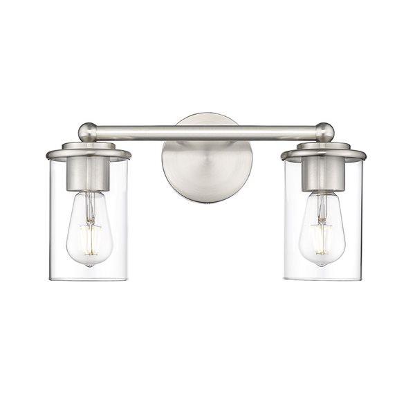 Z-Lite Thayer 2 Light Brushed Nickel Vanity Light