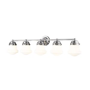 Z-Lite Vaughn 5 Light Chrome Vanity Light