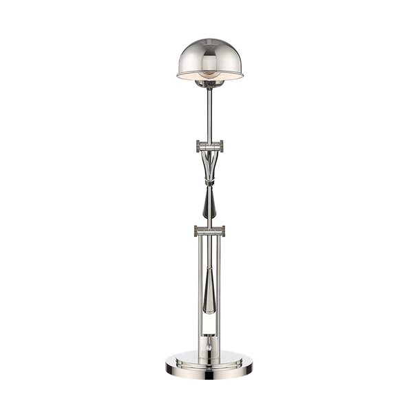 Z-Lite Grammercy Park 1 Light Polished Nickel Table Lamp