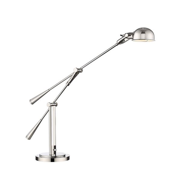 Z-Lite Grammercy Park 1 Light Polished Nickel Table Lamp