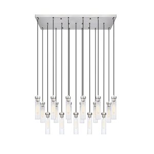 Z-Lite Beau 17 Light Brushed Nickel Linear Chandelier