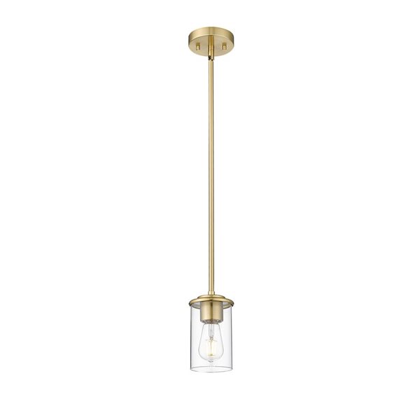 Z-Lite Thayer 1 Light Luxe Gold Pendant